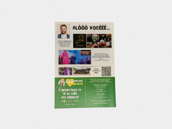 Revista Frei Rinaldo Turminha da Fé Edç 2 - Imagem 2